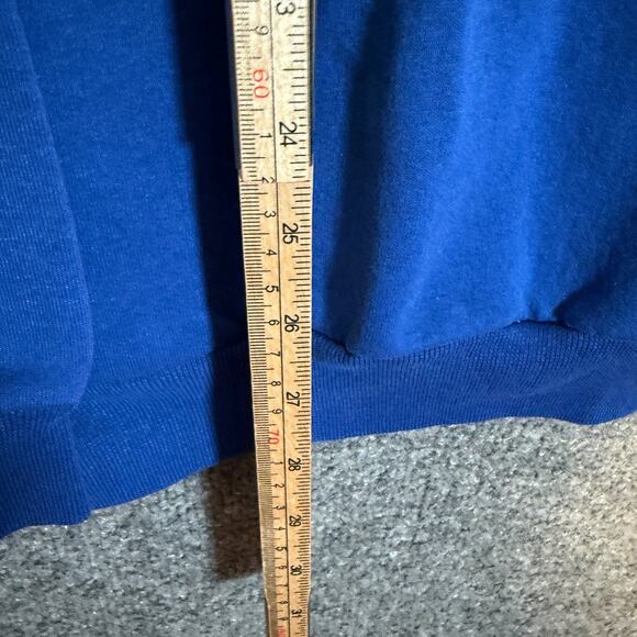 Walt Disney World Sweatshirt Adult Medium Blue Hanes Fleece Pullover Mickey - Picture 5 of 9